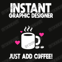 Instant Graphic Designer Just Add Coffee Scorecard Crop Tee | Artistshot