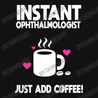 Instant Ophthalmologist Just Add Coffee! Scorecard Crop Tee | Artistshot