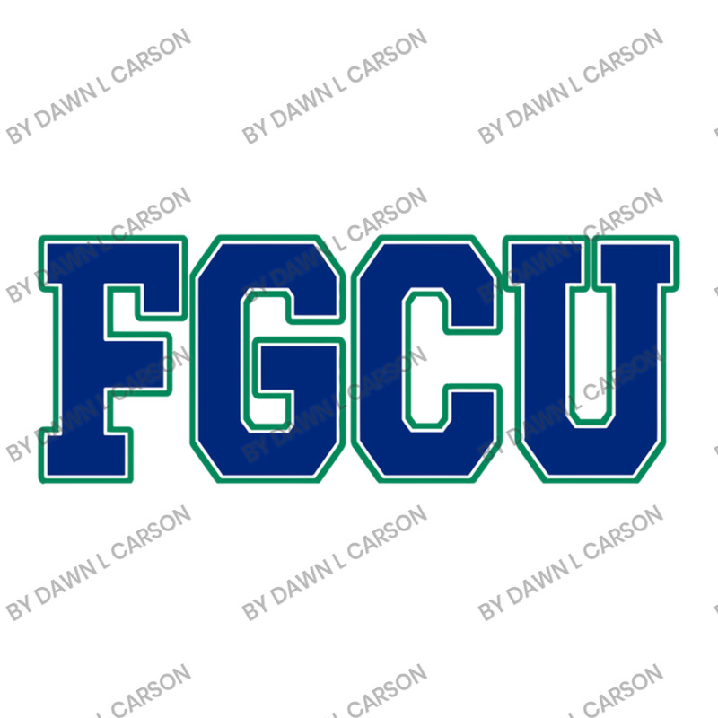 Fgcu Wordmark 3/4 Sleeve Shirt by Dawn L Carson | Artistshot