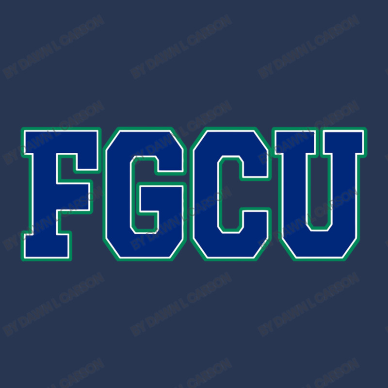 Fgcu Wordmark Men Denim Jacket by Dawn L Carson | Artistshot