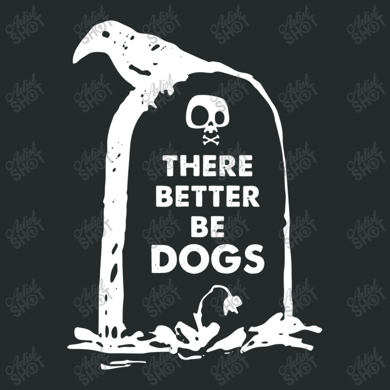 Saying Headstone Dog Lover Women's Triblend Scoop T-shirt by skw art | Artistshot