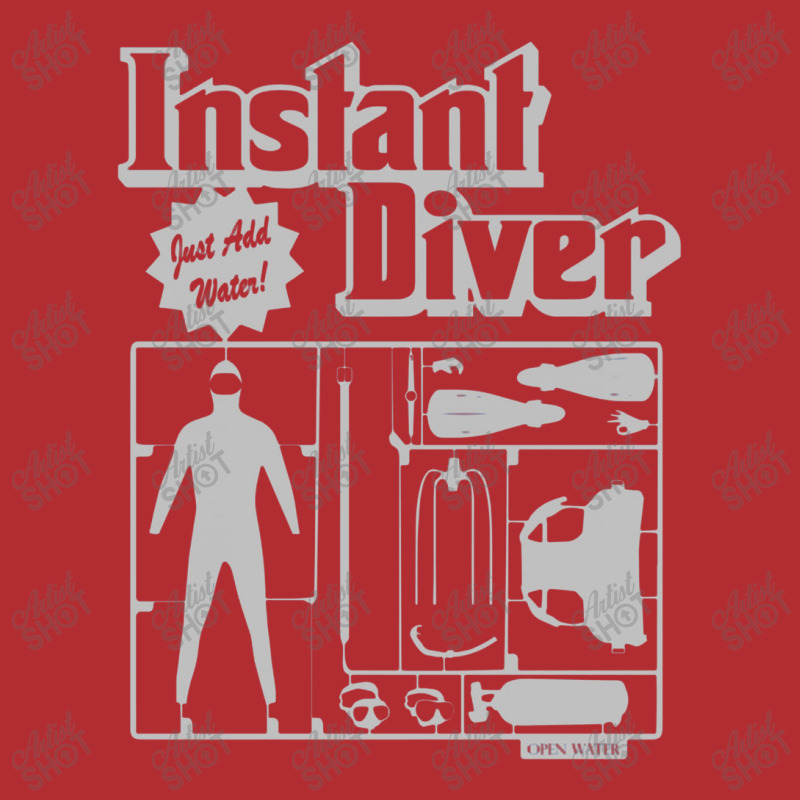 Ow Instant Diver Ladies Fitted T-Shirt by porkudus | Artistshot