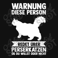 Warning This Person Talks About Persian Cat Graphic Youth T-shirt | Artistshot