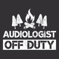 Audiologist Off Duty Funny Audiology Camping Gag G Vintage Short | Artistshot