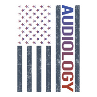 American Flag Audiology Audiologist Stars Women's V-neck T-shirt | Artistshot