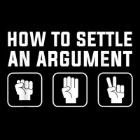 How To Settle An Argument T Shirt Adjustable Cap | Artistshot