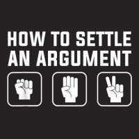 How To Settle An Argument T Shirt Vintage Cap | Artistshot