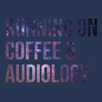 Awesome And Funny Running On Coffee And Audiology Men Denim Jacket | Artistshot