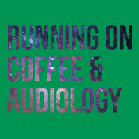 Awesome And Funny Running On Coffee And Audiology Classic T-shirt | Artistshot