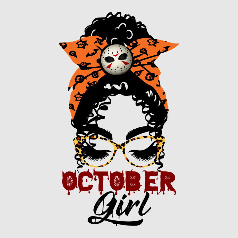 October Girl Birthday Gift  Lack Girl With Messy B Hoodie & Jogger Set | Artistshot