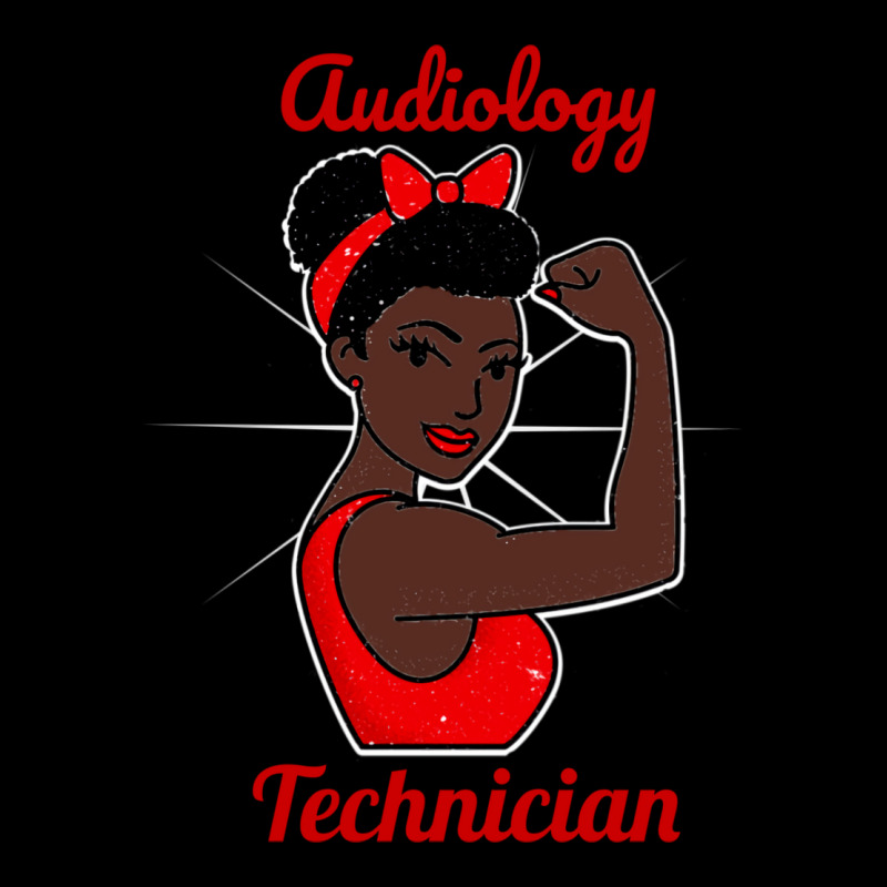 Audiology Tech Black Woman Strong Retro Vintage Po Cropped Sweater by eunjafallerw | Artistshot