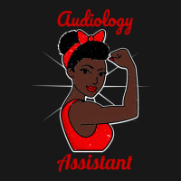 Audiology Assistant Black Woman Strong Retro Vinta Flannel Shirt | Artistshot