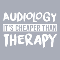 Audiology Is Cheaper Than Therapy Yellow Tank Dress | Artistshot