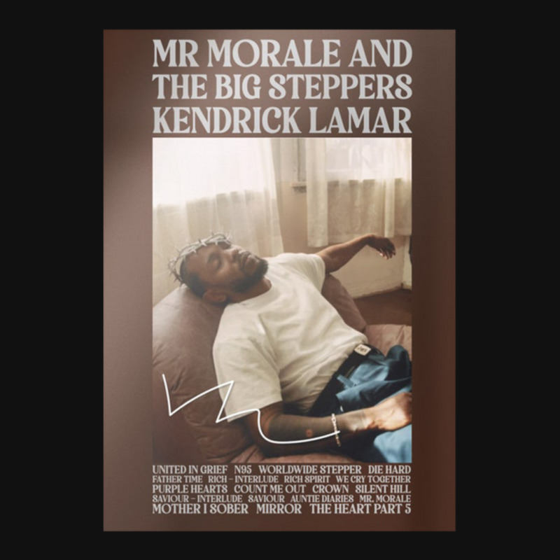 Mr Morale And The Big Steppers Kendrick Lamar Metal Print Vertical By Cissouorshi Artistshot