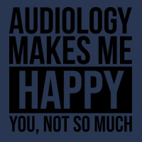 Awesome And Funny Audiology Audiologist Makes Me H Men Denim Jacket | Artistshot