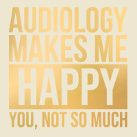 Awesome And Funny Audiology Audiologist Makes Me H Cropped Hoodie | Artistshot