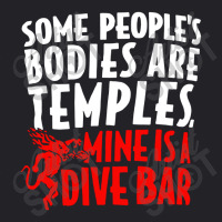 Some People's Bodies Are Temples Mine Is A Dive Ba Youth Tee | Artistshot