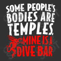 Some People's Bodies Are Temples Mine Is A Dive Ba Baby Bodysuit | Artistshot