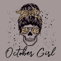 October Girl Skeleton Skull Face Leopard Halloween Vintage Short | Artistshot