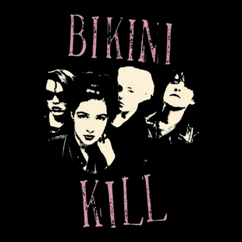 Bikini Kill Four People Zipper Hoodie by GiaMuller | Artistshot