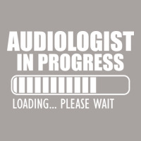 Audiologist In Progress Loading W Yellow Racerback Tank | Artistshot