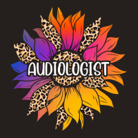 Audiologist Sunflower 80s Tank Top | Artistshot