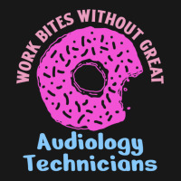 Audiology Tech Work Bites Fun Pink Donut Sprinkles Flannel Shirt | Artistshot