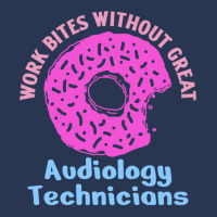 Audiology Tech Work Bites Fun Pink Donut Sprinkles Men Denim Jacket | Artistshot