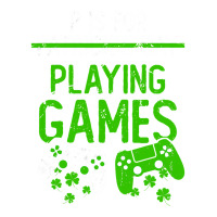 P Is For Playing Games Funny St Patrick S Gamer Bo Unisex Hoodie | Artistshot