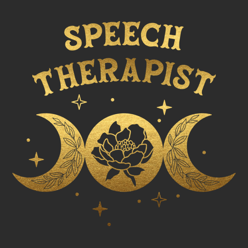 Speech Therapist Boho Moon Wild Rose Golden Design Exclusive T-shirt by lovaszzhgabid | Artistshot