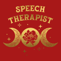 Speech Therapist Boho Moon Wild Rose Golden Design Unisex Jogger | Artistshot