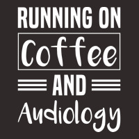 Running On Coffee And Audiology Retro Racerback Tank | Artistshot