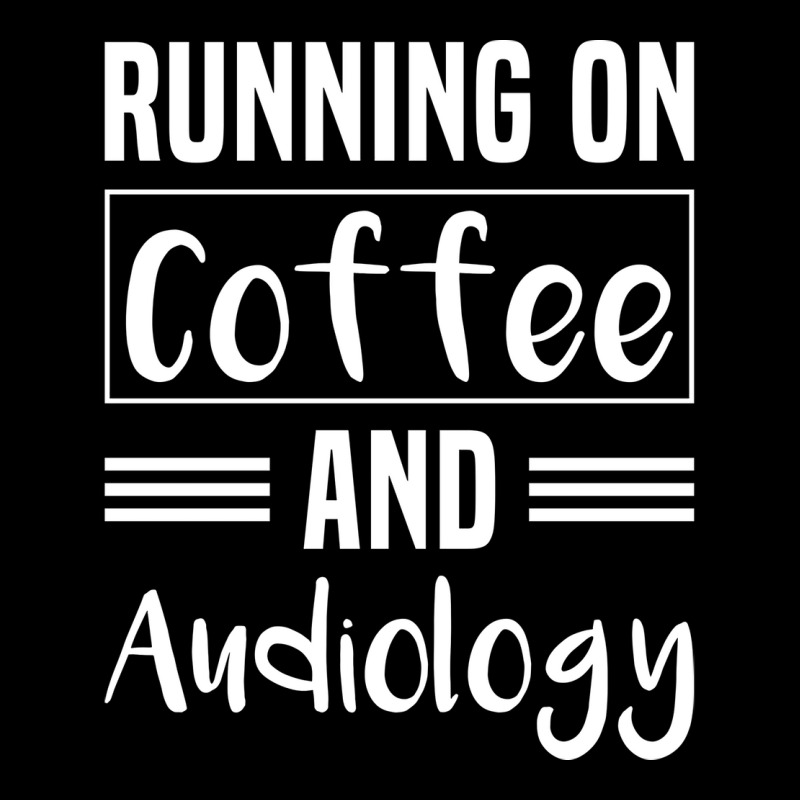 Running On Coffee And Audiology Retro Maternity Scoop Neck T-shirt by sussiekaminx | Artistshot