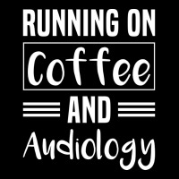 Running On Coffee And Audiology Retro Legging | Artistshot