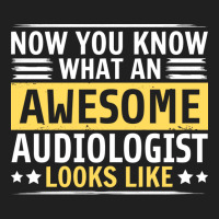 Now You Know What An Awesome Audiologist Looks Lik Ladies Polo Shirt | Artistshot