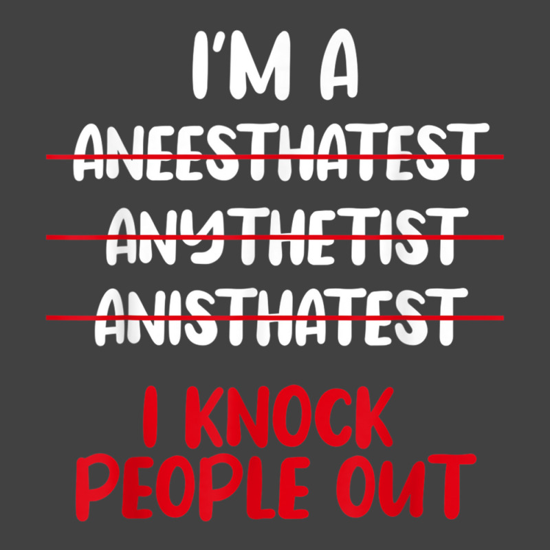 Anesthesiologist Anaesthetist Anaesthesiologist An Vintage T-shirt | Artistshot