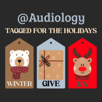 Audiology Christmas Holiday Gift Tag Winter Give J Printed Hat | Artistshot