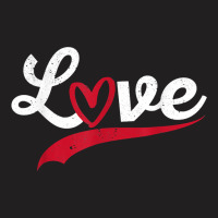 Love Typography Hearts Valentine's Day Lover Roman T-shirt | Artistshot