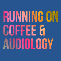 Awesome And Funny Running On Coffee And Audiology Ladies Fitted T-shirt | Artistshot