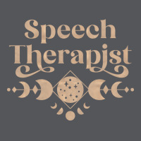 Speech Therapist Boho Colored Moon Phase Design Ladies Fitted T-shirt | Artistshot