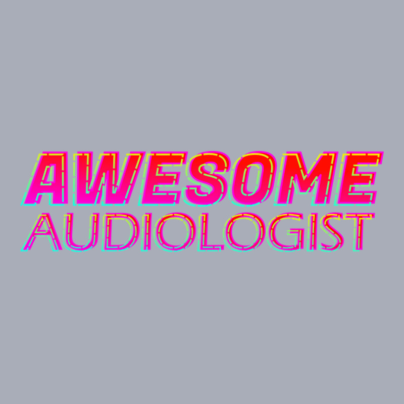 Awesome Audiologist Neon Text Sign Typography Outl Tank Dress by fauzinhbibtos | Artistshot