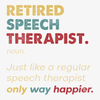 Speech Therapist Retired Retro Definition Design Ladies Fitted T-shirt | Artistshot