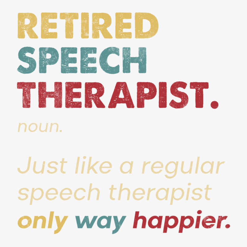 Speech Therapist Retired Retro Definition Design Ladies Fitted T-Shirt by tyashawiesztr | Artistshot