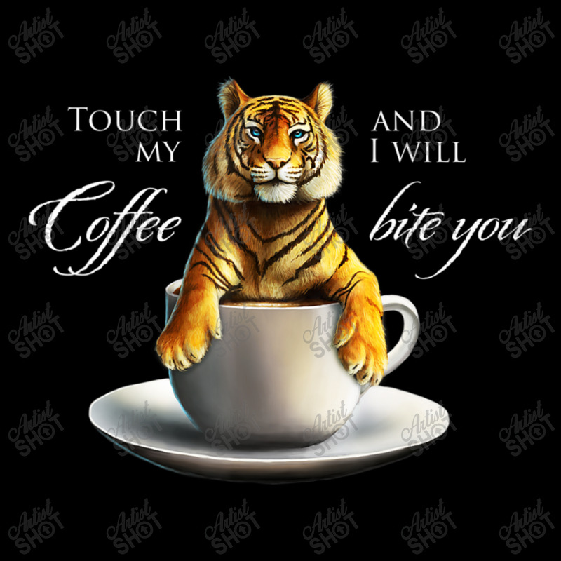 Touch My Coffee Tiger Cat Coffee Women's V-Neck T-Shirt by kimblejoettaefd | Artistshot