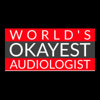 Worlds Okayest Audiologist Humor Women's V-neck T-shirt | Artistshot