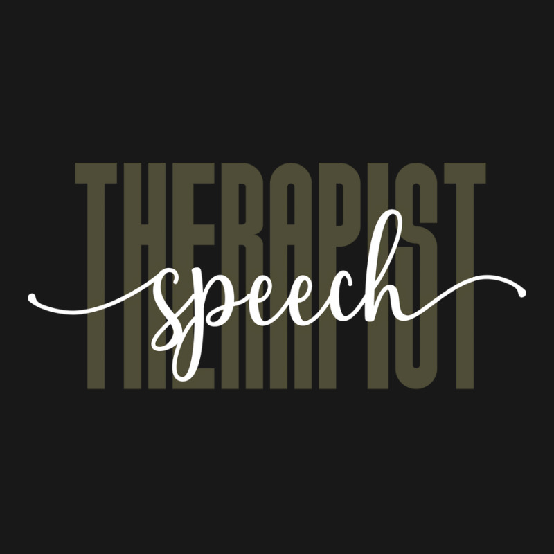 Speech Therapist Tall Font Contrast On Dark Design Flannel Shirt by ruplalghemir | Artistshot