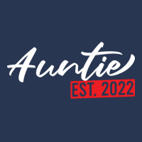 Auntie Est 2022 Funny Pregnancy Announcement Men Denim Jacket | Artistshot