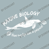 Marine Biology Now My Life Has A Porpoise! Unisex Sherpa-lined Denim Jacket | Artistshot