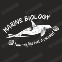 Marine Biology Now My Life Has A Porpoise! Ladies Fitted T-shirt | Artistshot