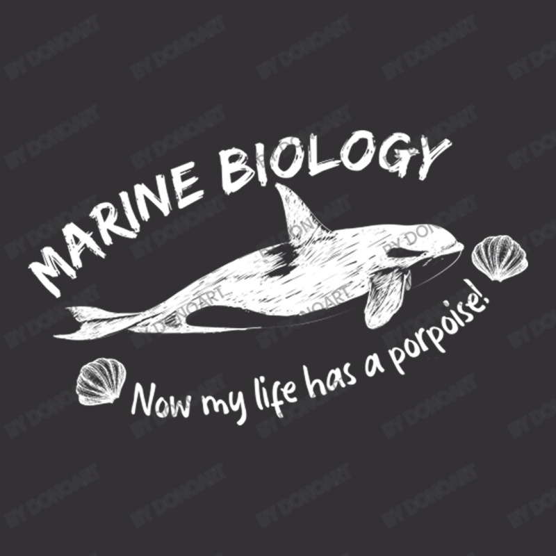 Marine Biology Now My Life Has A Porpoise! Vintage Hoodie | Artistshot